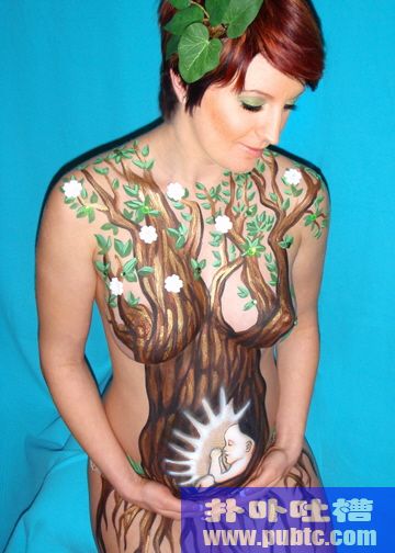 art of body painting