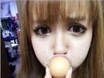 交大豌豆女神口含鸡蛋网络走红